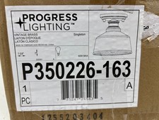 Progress lighting singleton for sale  Anderson