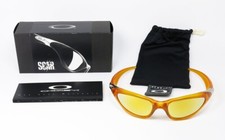 ÓCULOS DE SOL VINTAGE OAKLEY SCAR BUTTERSCOTCH OURO 24K IRÍDIO ESPORTE METÁLICO comprar usado  Enviando para Brazil