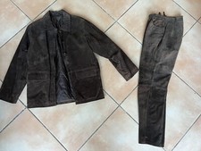 Damen lederanzug dunkelbraun gebraucht kaufen  München