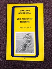 Speedway book oxford for sale  POOLE