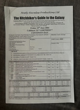 Hitch hiker guide for sale  HARLOW