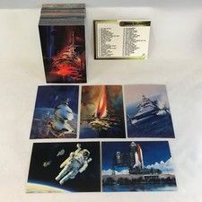 EL ARTE DE CIENCIA FICCIÓN Y FANTASÍA de JOHN BERKEY Juego Completo de 2 Cartas SERIE segunda mano  Embacar hacia Mexico