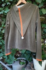 Samtjacke zipfeljacke hoodie gebraucht kaufen  Sennfeld