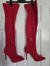 Women red knee for sale  WALSALL