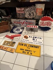 Original porcelain advertising for sale  Elma