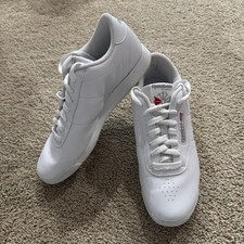 Usado, Tênis Reebok Classics princesa academia com cadarço branco feminino tamanho 10 comprar usado  Enviando para Brazil