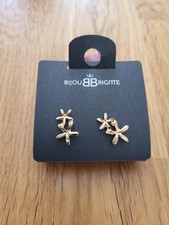 Hrringe blumen gold gebraucht kaufen  Deutschland
