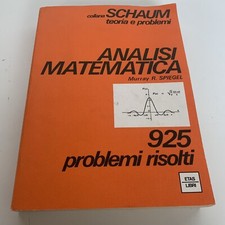 Analisi matematica murray usato  Morro d'Oro