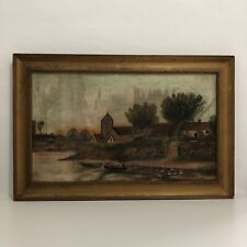 Antique flemish landscape for sale  DEWSBURY