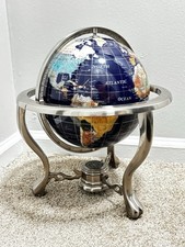 Blue lapis globe for sale  Simsbury