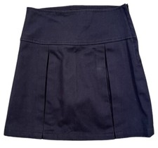 Gap Uniforme Escolar Azul Marinho Plissado Skort Zíper Lateral Meninas Tamanho 10 Fino comprar usado  Enviando para Brazil