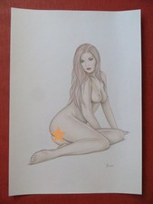 Original Pencil, A3, nude drawing, Akt, erotische Zeichnung, femme nu comprar usado Original Pencil, A3, nude drawing, Akt, erotische Zeichnung, femme nu comprar usado  Enviando para Brazil