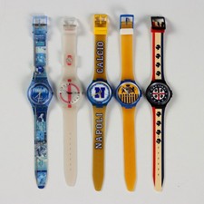 Relógios de futebol Swatch vários modelos originais da década de 1990 da Suíça, usado comprar usado  Enviando para Brazil