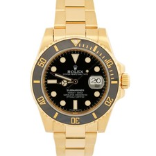 Usado, Rolex Submariner data cerâmica ouro amarelo 18K preto 40 mm relógio de ostra 116618 CAIXA comprar usado  Enviando para Brazil