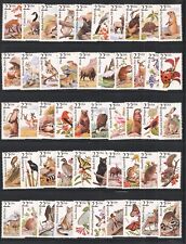 1987 Scott #2286-2335 - 22¢ - VIDA SELVAGEM NORTE-AMERICANA - 50 singles - Conjunto completo sem marca de charneira comprar usado  Enviando para Brazil