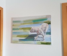 Wunderschönes hunde bild gebraucht kaufen  Samtens