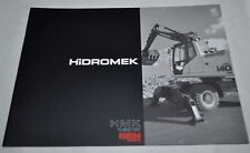 Hidromek 140W Koparka Ciągnik Brochure Broszura Broszura na sprzedaż  PL