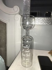 Wine bottle glass for sale  Irvine