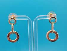 gold hoop triple earrings for sale  Frederick