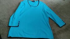 Ladies jumper turquoise for sale  ROTHERHAM