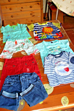 Lot vetements bébé d'occasion  Vouillé