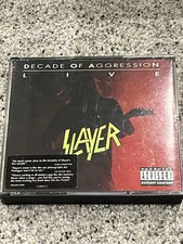 Slayer Decade of Aggression Live CD 1991 Double Compact Disc , usado comprar usado  Enviando para Brazil