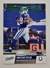 2022 Panini Prestige - Jonathan Taylor Highlight Reel Green Prizm /249 #HR-8 comprar usado 2022 Panini Prestige - Jonathan Taylor Highlight Reel Green Prizm /249 #HR-8 comprar usado  Enviando para Brazil