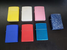 Lot zippo couleurs d'occasion  Thiers