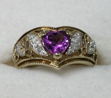 9ct gold heart for sale  CLITHEROE