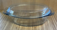 Caçarola oval Marinex Industries vidro transparente 3 qt com tampa feita no Brasil comprar usado  Enviando para Brazil