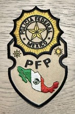 México Policia Federal de Puertos Mexicano PFP Porto Fronteira Patrulha Policial patch comprar usado  Enviando para Brazil