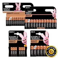 Duracell simply aaa for sale  BURY