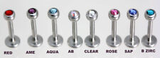 Titanium labret stud for sale  BRIGHTON