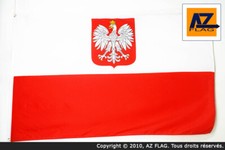 Bandiera polonia con usato  Monte Santa Maria Tiberina
