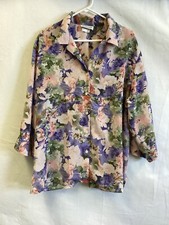 Blouseworks floral button for sale  Dexter