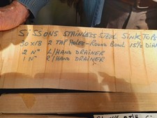 Sissons stainless steel for sale  CAMBERLEY