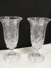 Pair lead crystal for sale  Colorado Springs