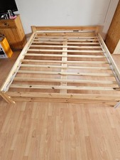 Doppelbett kiefer natur gebraucht kaufen  Langerwehe