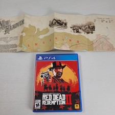 Red Dead Redemption 2 - PS4 Sony PlayStation 4 com mapa comprar usado  Enviando para Brazil