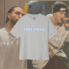 CAMISETA YAYO GRÁTIS | Visto em Aubrey Graham & Marshall Mathers | VISTO EM CELEBRIDADES comprar usado  Enviando para Brazil