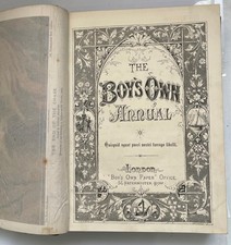 Boy annual 1889 for sale  OKEHAMPTON