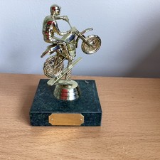 Motor cross trophy for sale  COLCHESTER