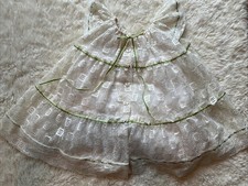 Vestido infantil Carolina Herrera florista renda ilhós bege branco verde tamanho 3/4? comprar usado Vestido infantil Carolina Herrera florista renda ilhós bege branco verde tamanho 3/4? comprar usado  Enviando para Brazil