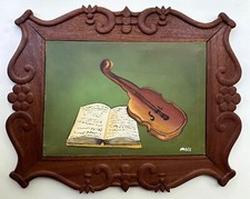 Folk art oil for sale  Philadelphia