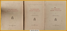 Vocabolario arabo italiano usato  Bari