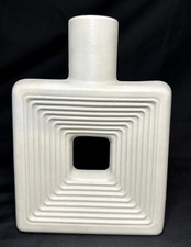 Vase white modern for sale  Mcalester