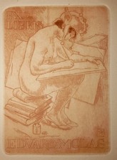exlibris-ARMAND RASSENFOSSE (1862-1934)-Eduard Molas-1920 C3 C5-Erótico comprar usado exlibris-ARMAND RASSENFOSSE (1862-1934)-Eduard Molas-1920 C3 C5-Erótico comprar usado  Enviando para Brazil
