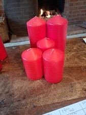 Pillar candles unscented for sale  MARKET RASEN