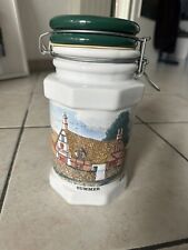 Barattolo ceramica spigarelli usato  Sesto Fiorentino