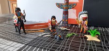 Playmobil lot indiens d'occasion  Criquetot-l'Esneval